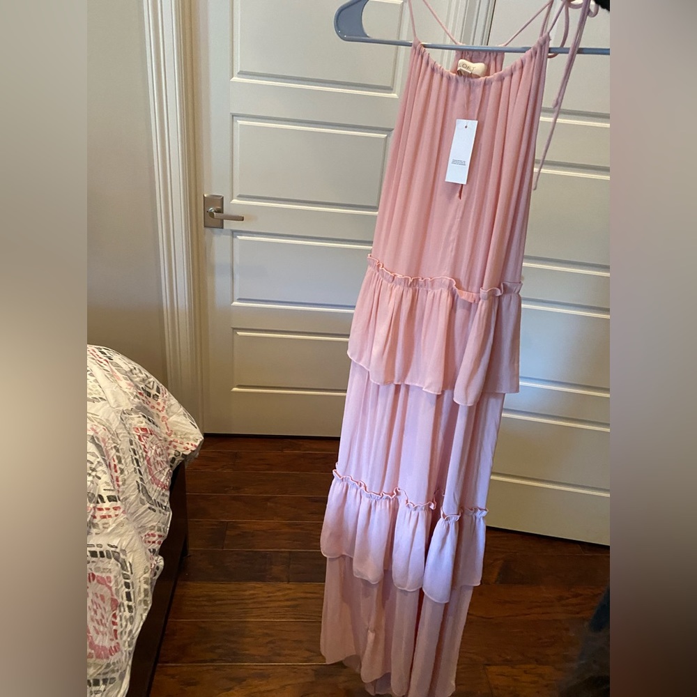 Loft summer time maxi dress XS